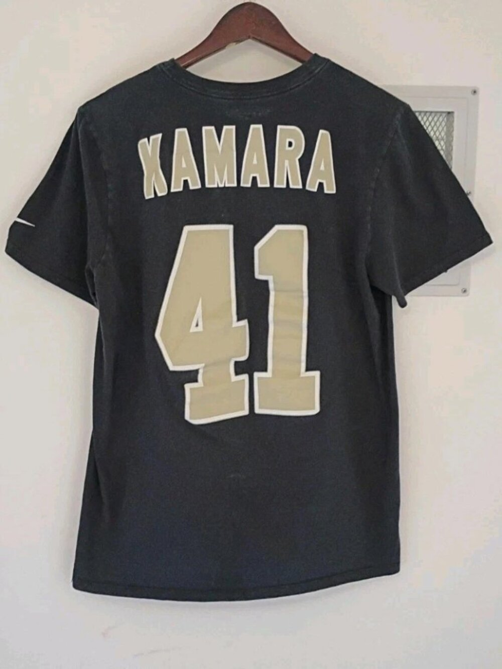 Nike Dri-Fit NFL New Orleans Saints #41 Alvin Kamara Athletic Cut T Shirt Mens M